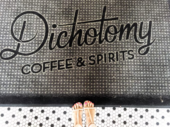 dichotomy coffee bar waco