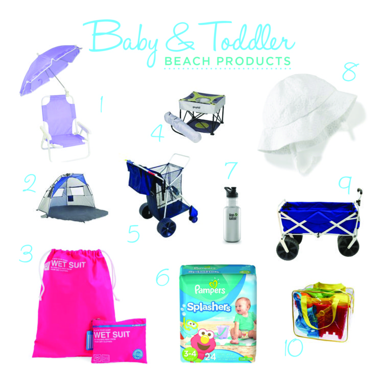 baby and toddler beach products