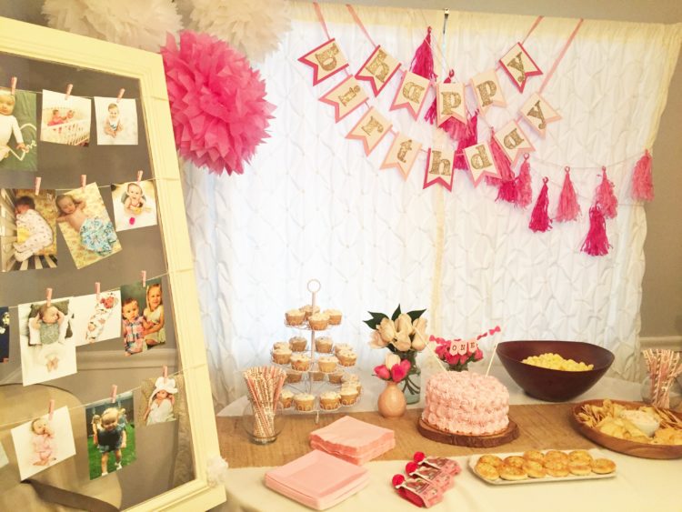 First Year Old Birthday Party
