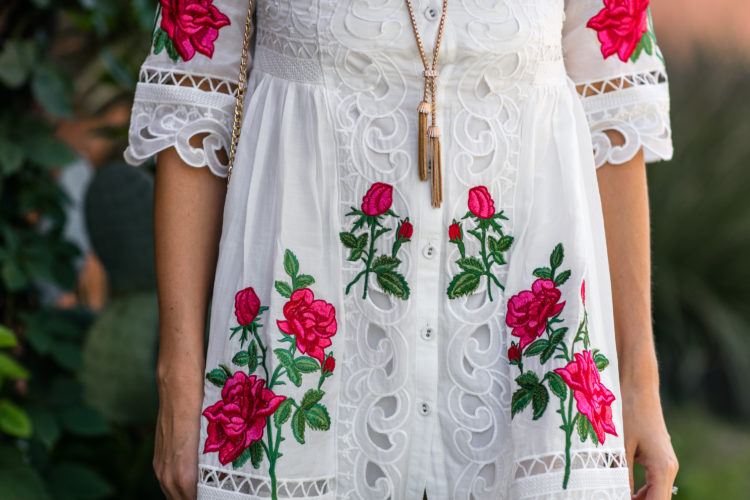 dezzal embroidered dress