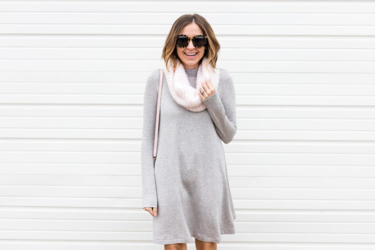 The dress every woman needs - it's comfortable, easy to move around in, and can be dressed up or down!