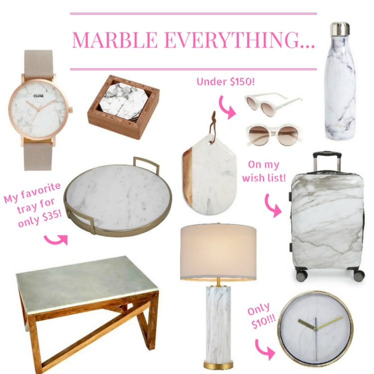 MARBLE EVERYTHING...