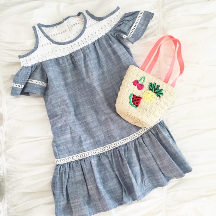 toddler girl denim dress
