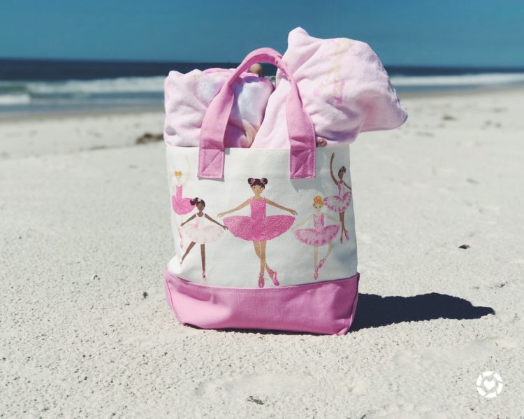 ballerina beach bag