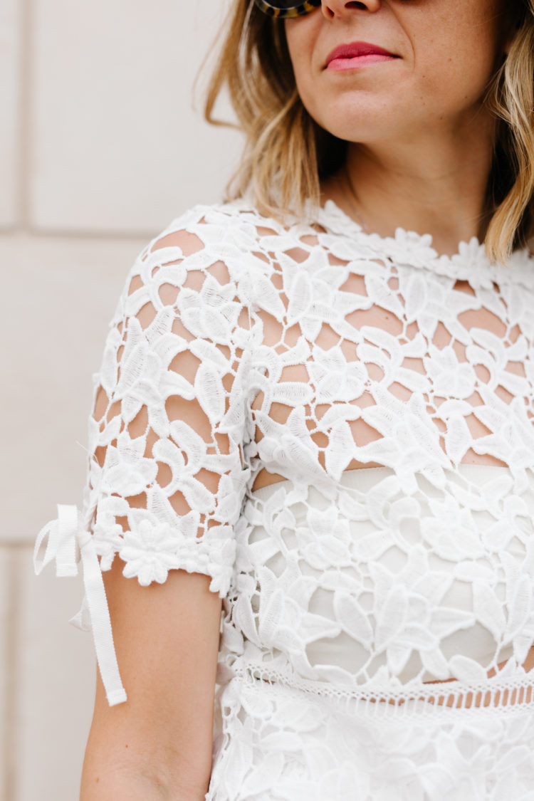 lace co-ord
