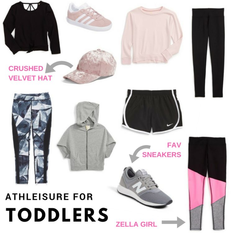 Practical and trendy athletic clothing for your toddler. Invest in athletic clothing that's affordable, on-trend, and can be worn indoors or outdoors!