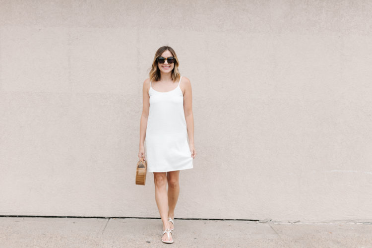 Style this simple summer dress with accessories to match your personal style - bold, classic, or feminine.