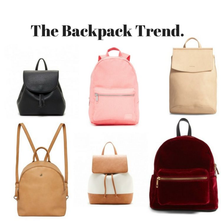 The Backpack Trend.