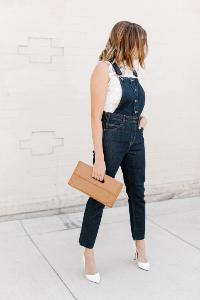 How to Style Denim Overalls as an Adult | Fleurdille