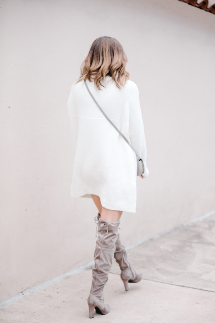 Transitioning your wardrobe from winter to spring can be tricky. It's hard to know what to buy and how to style it. Learn why I think sweater dresses are your best option.