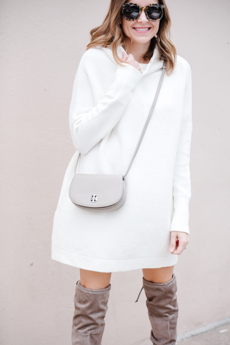 Transitioning your wardrobe from winter to spring can be tricky. It's hard to know what to buy and how to style it. Learn why I think sweater dresses are your best option.