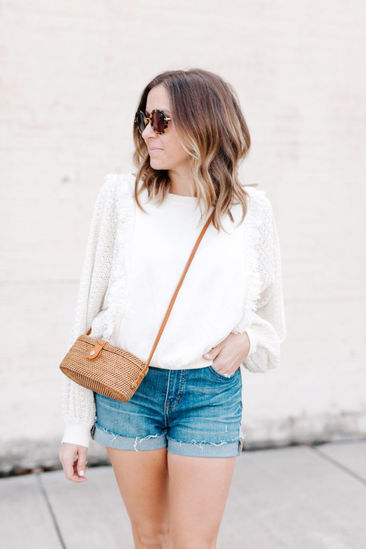 A neutral sweater - the one thing every woman needs for spring.