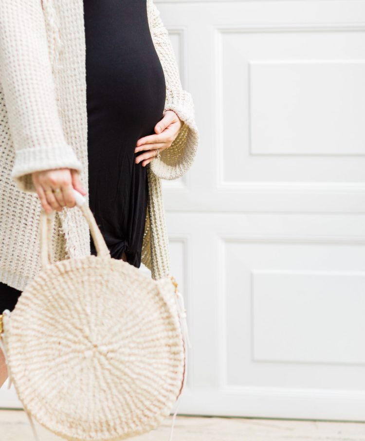 Fashionable clothing that can be worn before, during, and after pregnancy.
