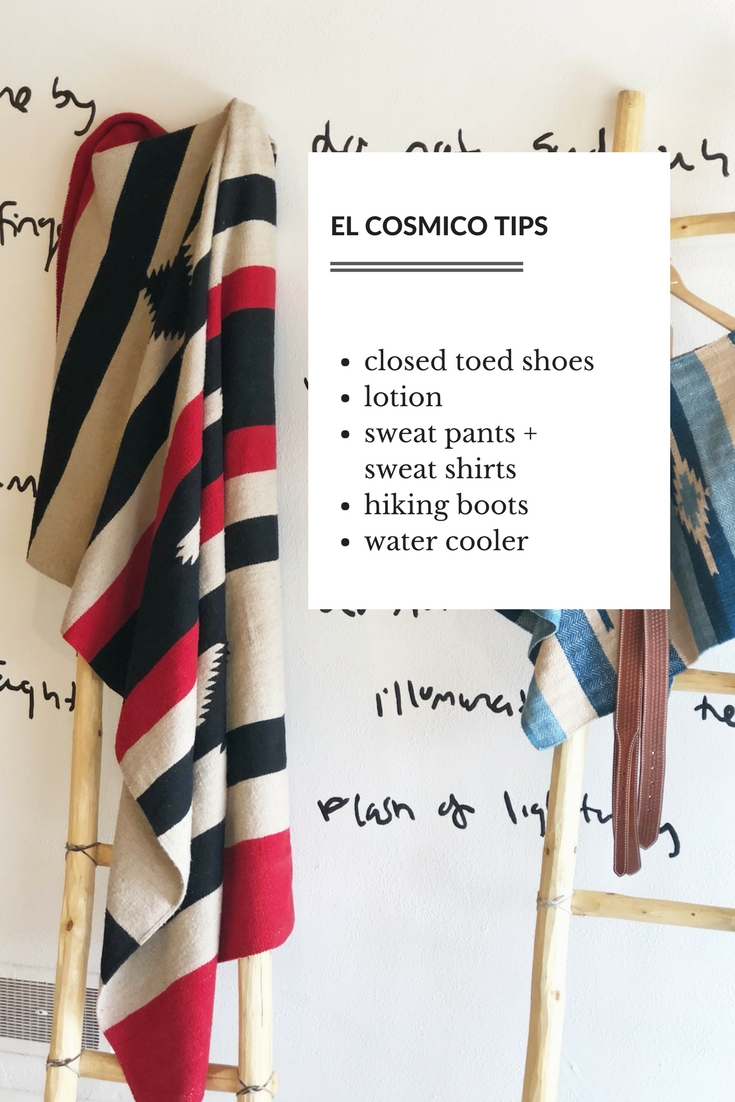 TIPS FOR STAYING AT EL COSMICO IN MARFA, TX.