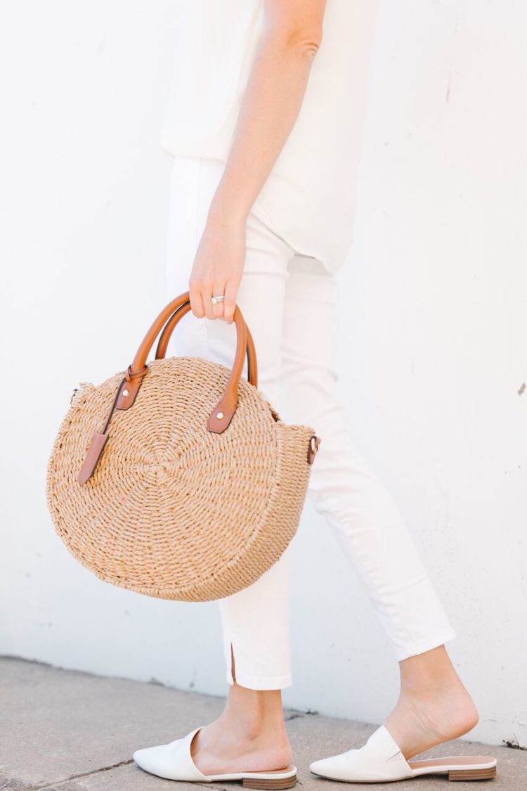 Straw bags are definitely one of the biggest trends for 2018. Round straw bags are becoming even more trendy. The best of the best round straw bags can be found here.
