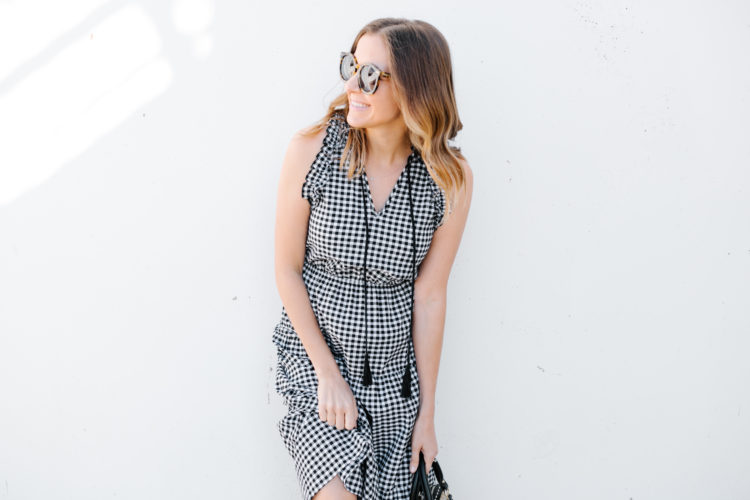 Gingham is one of Spring's biggest trends. Today I'm sharing how I and how you can wear gingham for less, but still look like like a million bucks!