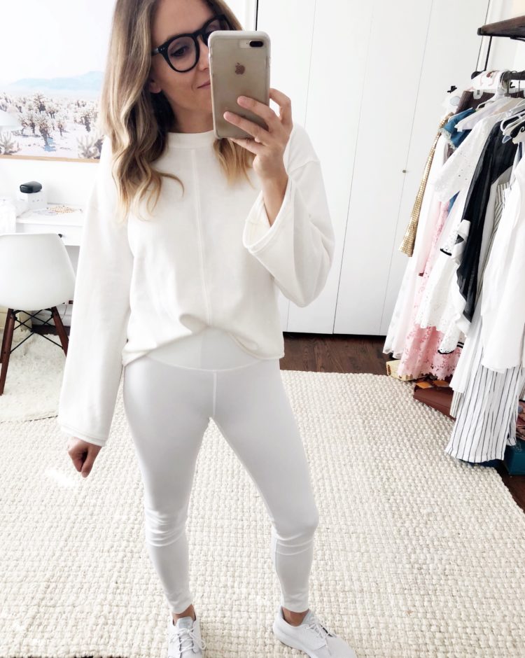 women white leggings