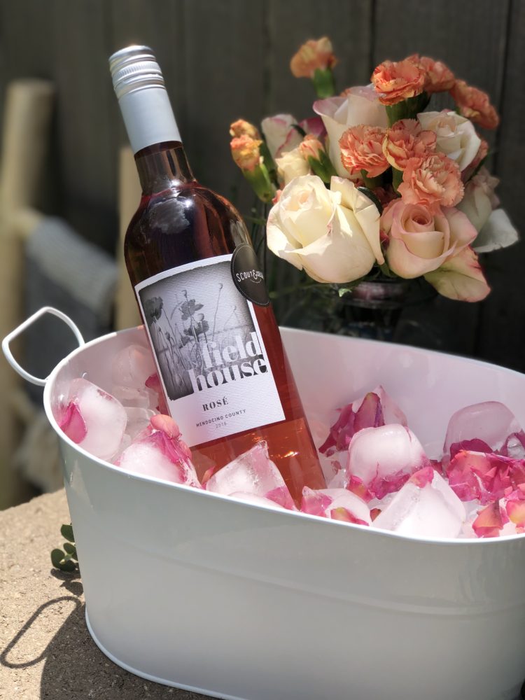 scout and cellar rose wine