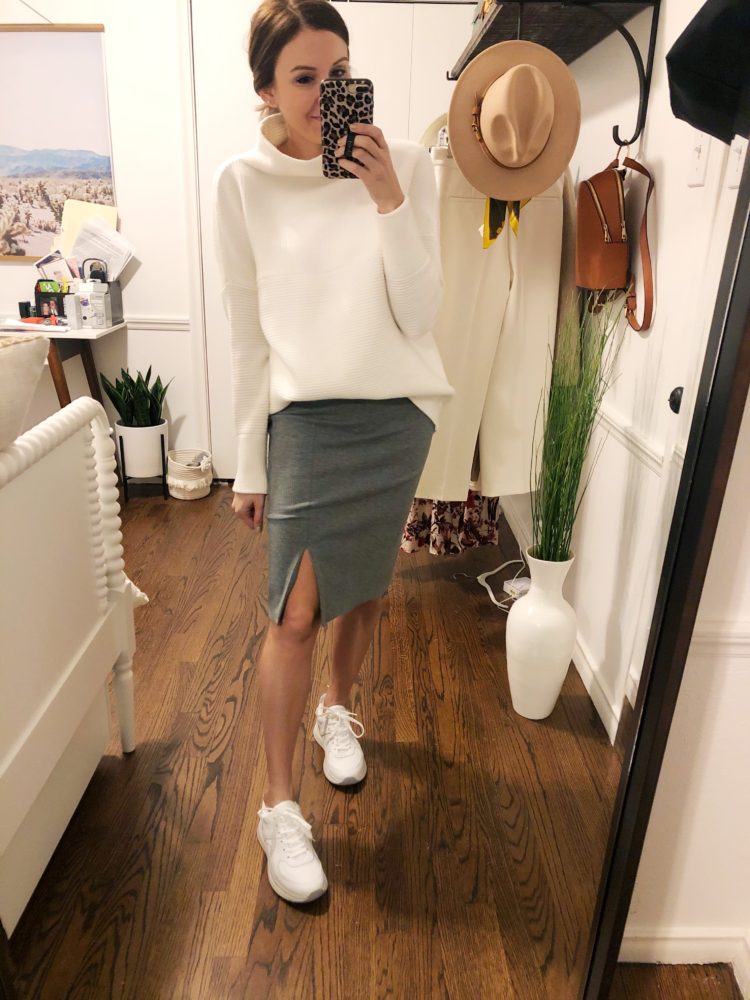 chicwish oversized white sweater