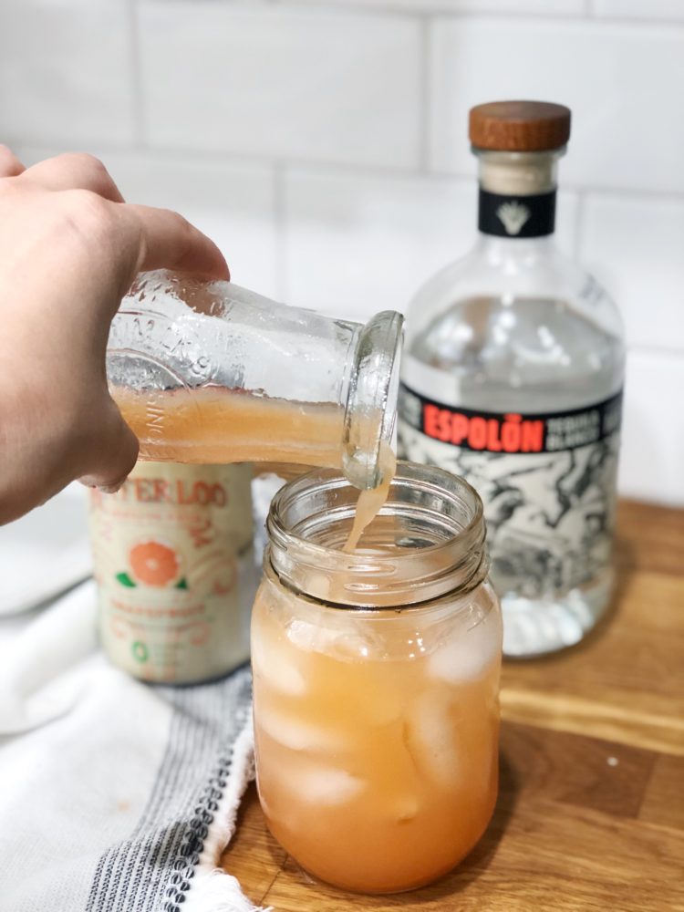 spicy grapefruit tequila cocktail