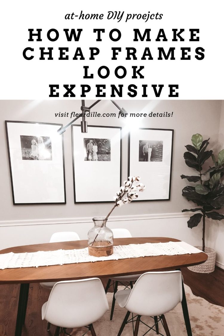 make cheap frames look expensive