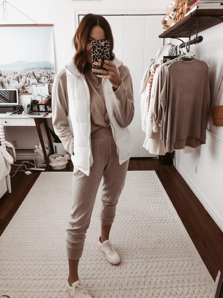 how to style sweat suit