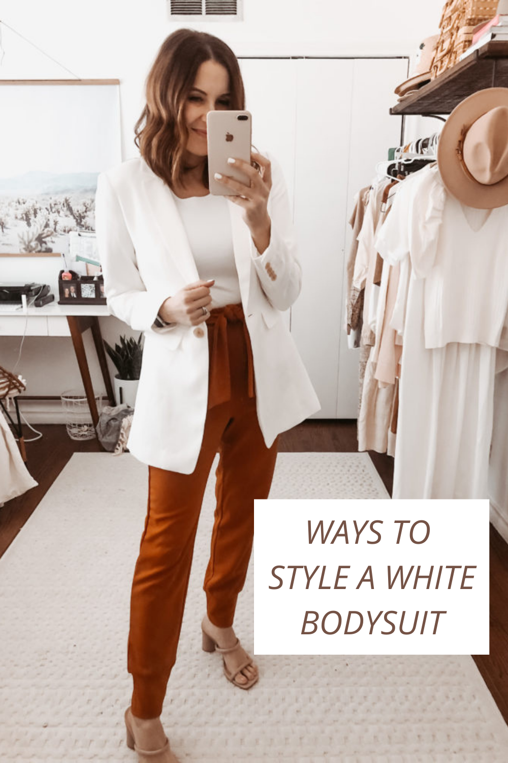 6 Ways To Style a White Bodysuit | Fleurdille
