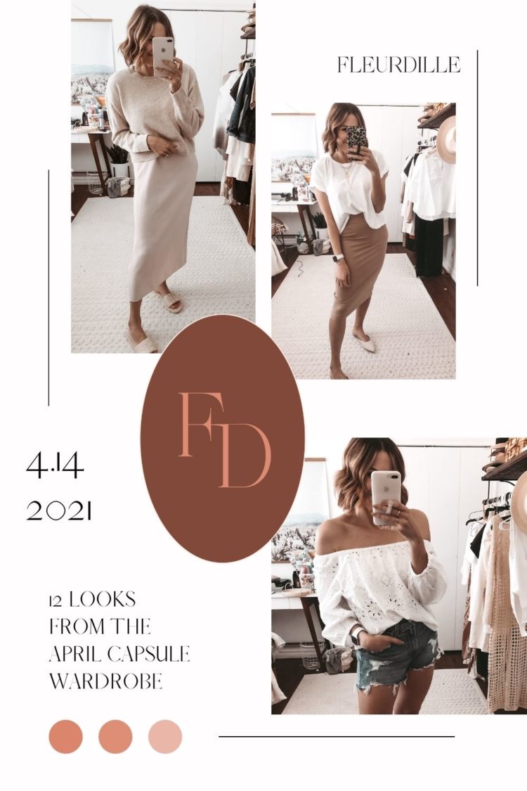 april capsule wardrobe