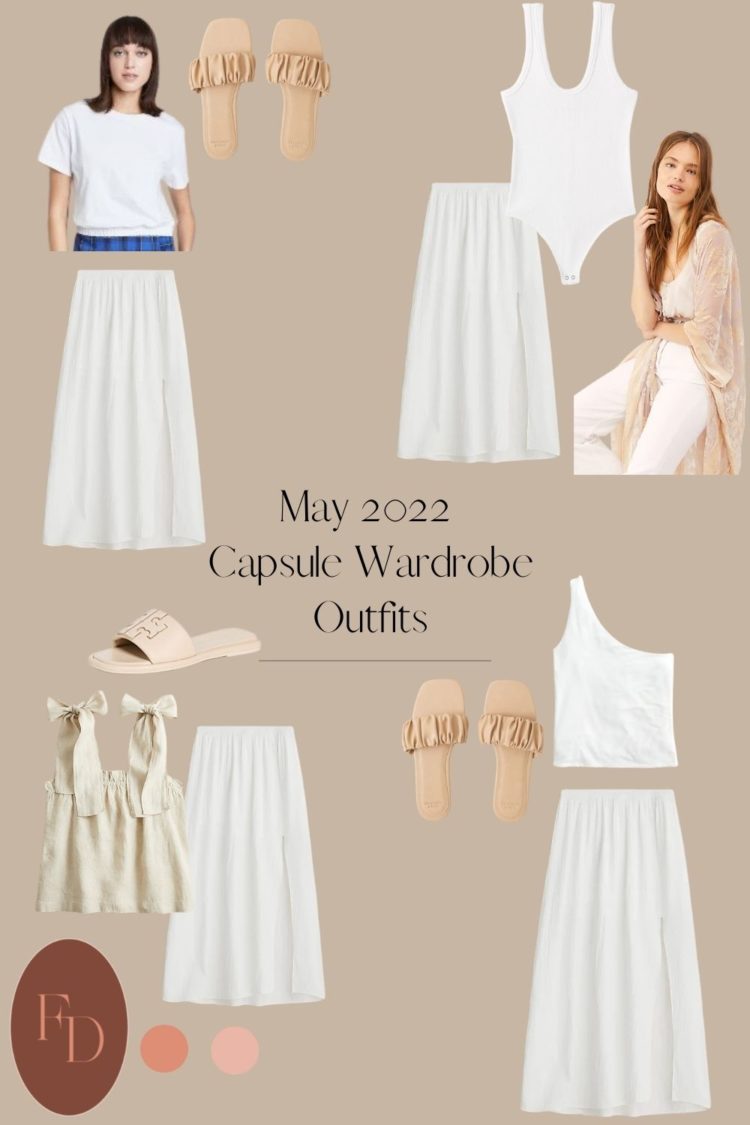 may 2022 capsule wardrobe