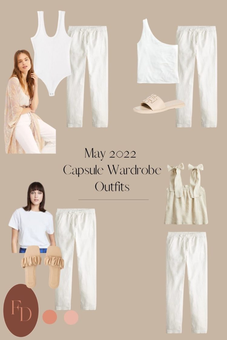 may 2022 capsule wardrobe