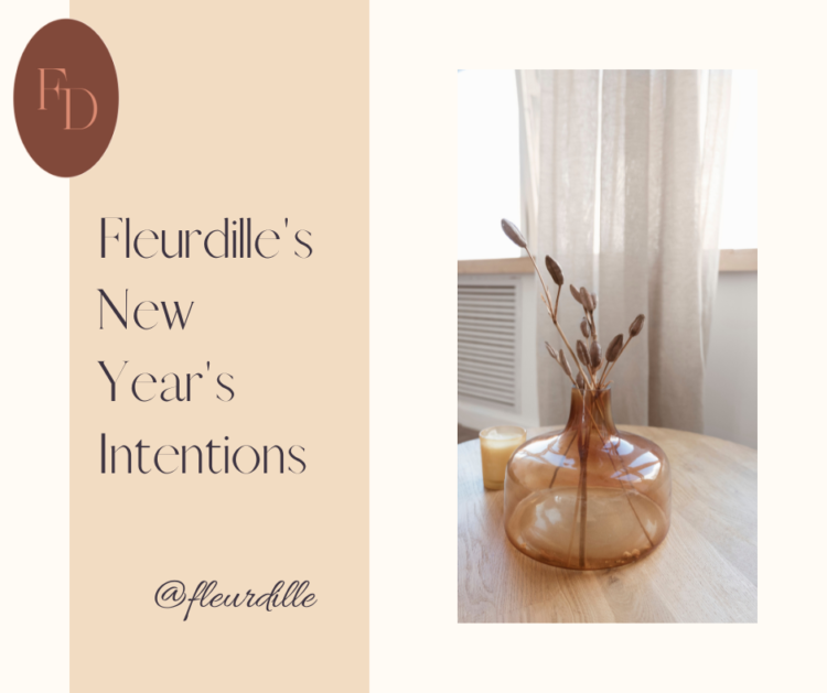 Fleurdille's New Year's Intentions