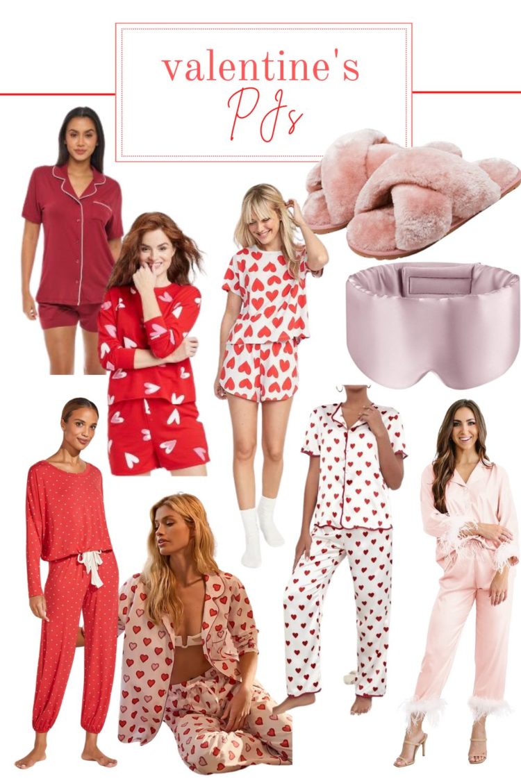 valentines day pajamas