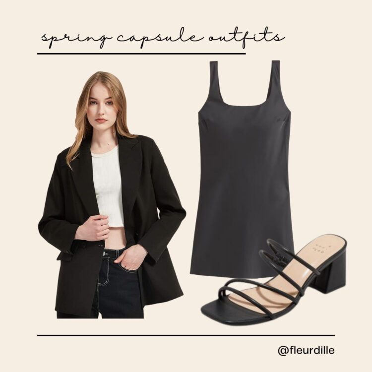 fleurdille spring capsule outfit